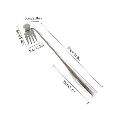 Käsitsi umbrohutõrje tööriist Vertikaalne umbrohutõrje Kaevamine Muru labidas Murujuure eemaldaja Aia kõblas Aiatarbed umbrohutõrjeks kaevamiseks