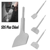 SDS Plus kaltas 75/100 mm pločio išlenktas plytelių kaltas Tinkavimo lenkimo karbido kaltas plytelėms Senas tinkas Sienų Betonas