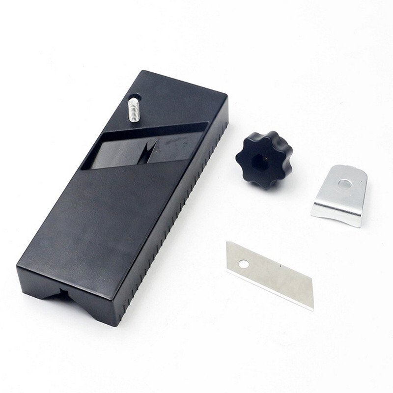 Rankinis medžio apdirbimo obliavimo staklės Nešiojamos gipso plokštės dešiniojo plokščio kampo dailidės nusklembimo įrankiai Wokapdirbimo obliavimo staklės Apipjaustymo priedai