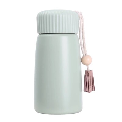 Izoliuotas vandens butelis, mielas mini nerūdijančio plieno vakuuminis termosas biurui, sportui, sporto salei, mokyklai, kasdieniam darbui, nešiojamas ir patogus