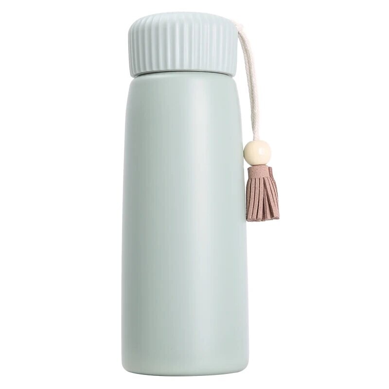 Izoliuotas vandens butelis, mielas mini nerūdijančio plieno vakuuminis termosas biurui, sportui, sporto salei, mokyklai, kasdieniam darbui, nešiojamas ir patogus