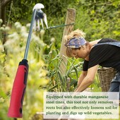 Εγχειρίδιο Garden Weeder Weeding Removal Rake Καλλιέργεια Φύτευση Φύτευση Weeder Agriculture Cultivating Backyard Gar E4A8