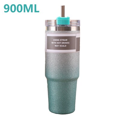 Vaakumisolatsiooniga roostevabast terasest termokruusi kohvitass õlgedest isoleeritud reisitassiga ja lekkekindla kaanega Thermos Bingba Cup