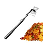 Žolės traukimo įrankis, stovintis augalų šalinimo įrankis, augalo šaknų traukimo įrankis su 5 letenų plienine galvute, dviguba ravėjimo mašina ir