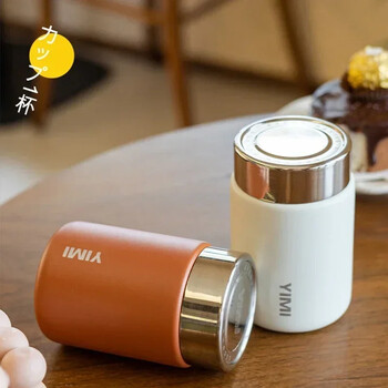 Μίνι 230ml Μίνι από ανοξείδωτο ατσάλι 316 Thermos Mug Fashion Φορητή φιάλη κενού τσέπης Μπουκάλι καφέ για ιαματικό νερό