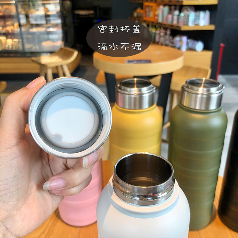 Cană termo dublă din oțel inoxidabil 1000 ml 750 ml 270 ml Balon portabil cu vid pentru sport, de capacitate mare, pahar pentru sticlă de apă termală