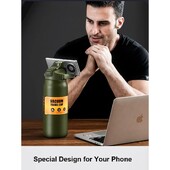 304 nerūdijančio plieno terminis puodelis, kavos puodelis, nešiojamas termosas su šiaudinėmis sportinėmis vakuuminėmis kolbomis šalto ir karšto vandens buteliu