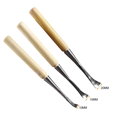 10/15/20 mm Ručno dlijeto Profesionalno drvorezbarenje Drvena žlica Izrada ručnih alata DIY Izobličena glava Nož za rezbarenje