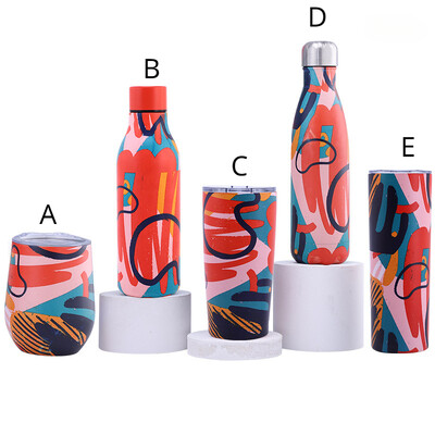 Cupă Sticlă termică pentru cafea Cana de călătorie Pahar izolat Sticlă de apă pentru școală Thermos termo din oțel inoxidabil Hot Themo Carry