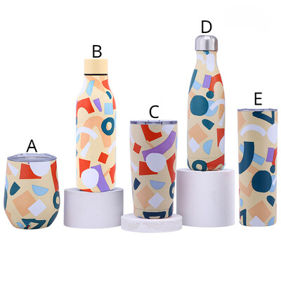 Cupă Sticlă termică pentru cafea Cana de călătorie Pahar izolat Sticlă de apă pentru școală Thermos termo din oțel inoxidabil Hot Themo Carry