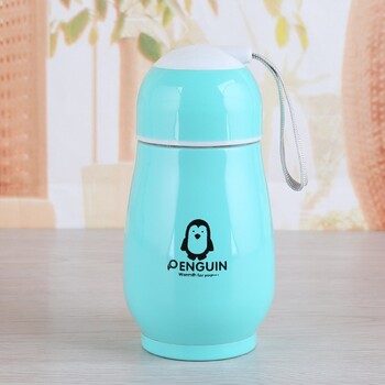 180ml Mini Penguin Thermos Cup Φορητές κούπες από ανοξείδωτο ατσάλι Thermoses Insulation Thermos Water Bottle Sport