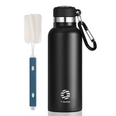 FEIJIAN Thermos Sticlă de apă portabilă, cupa termică din oțel inoxidabil, balon rezistent la scurgeri, mini 500ML/600ML