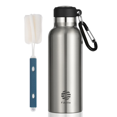 FEIJIAN Thermos Sticlă de apă portabilă, cupa termică din oțel inoxidabil, balon rezistent la scurgeri, mini 500ML/600ML