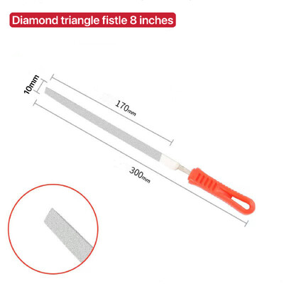 8" suur teemantviil galvaniseerimine terasviil Lameviil poolümarviil Lameviil smirgel jade metalli lihvimistööriist