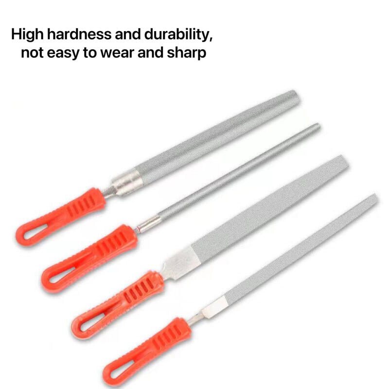 8" suur teemantviil galvaniseerimine terasviil Lameviil poolümarviil Lameviil smirgel jade metalli lihvimistööriist