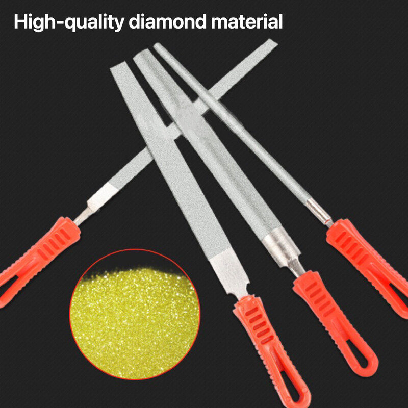 8" suur teemantviil galvaniseerimine terasviil Lameviil poolümarviil Lameviil smirgel jade metalli lihvimistööriist