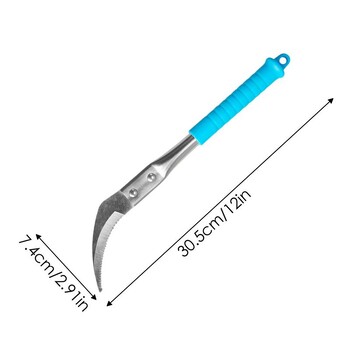 Garden Weeding Tool Πολυλειτουργικό Υψηλής Ποιότητας Απαραίτητα Εργαλεία Χειρός Δρεπανάκι γρασίδι με εργονομική λαβή Προμήθειες κήπου