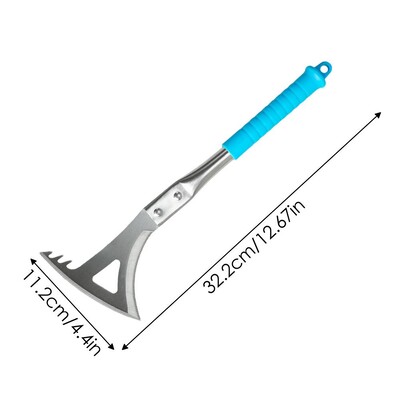 Daugiafunkcis sodo ravėjimo įrankis Aukštos kokybės būtini rankiniai įrankiai Žolės pjautuvas su ergonomiška rankena Sodo reikmenys