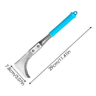 Daugiafunkcis sodo ravėjimo įrankis Aukštos kokybės būtini rankiniai įrankiai Žolės pjautuvas su ergonomiška rankena Sodo reikmenys