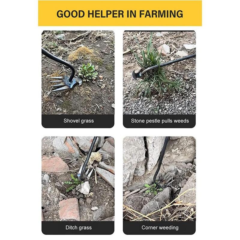 Käsitsi umbrohutõrje reha kõblas umbrohutõrje eemaldaja umbrohu eemaldaja multifunktsionaalne aiatööriistad juurviljaaia tarvikud