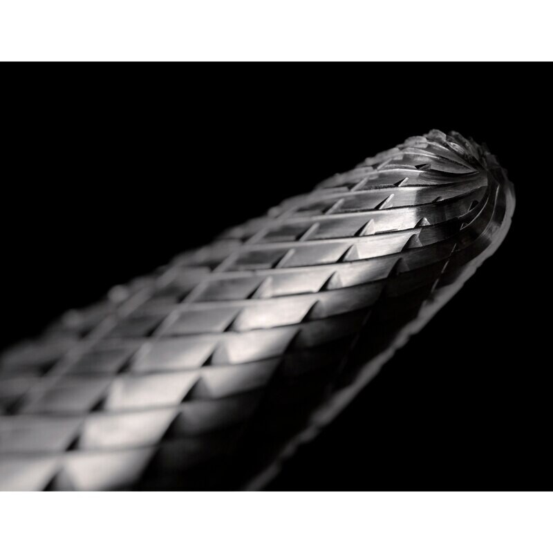 XCAN sukamieji šlifuokliai 5 vnt 6 mm kotas 10 mm skersmens volframo karbidas sukamieji šlifavimo taškiniai frezai, rankiniai įrankiai