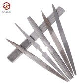 1 tk Poolümar vaha vormimisviil Kahepealised poolümmargused viilid Käsiviil Terav tasapinnaline vormiv poleerimine nikerdamiseks viilimiseks