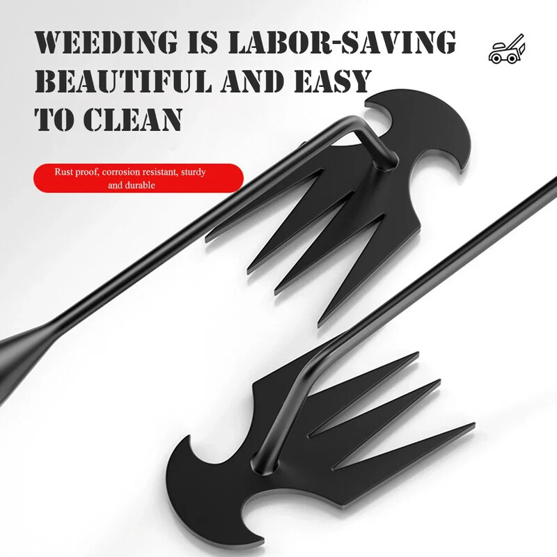 Uus umbrohutõrje artefakt juurimine umbrohutõrjevahend mangaanterasest aiarohi, lahtine pinnas Käsitsi umbrohutõrje eemaldamise tõmbur Aiatööriistad