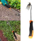 Rankinis ravėtuvas Sodo ravėjimo valiklis Geležis Piktžolių šalinimo traukiklis Daugiafunkcinis ravėtuvas sodo sodinimui Vejos kiemo kasimas