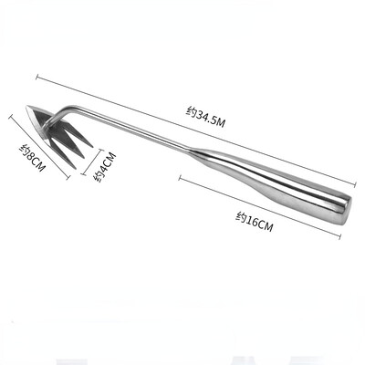 1 vnt. nerūdijančio plieno sodo ravėjimo mašinos Žolės įsišaknijimui purioje dirvoje rankinis ravėjimo šalinimas traukiklis sodo įrankiai Daugiafunkcinis ravėjimo įrankis