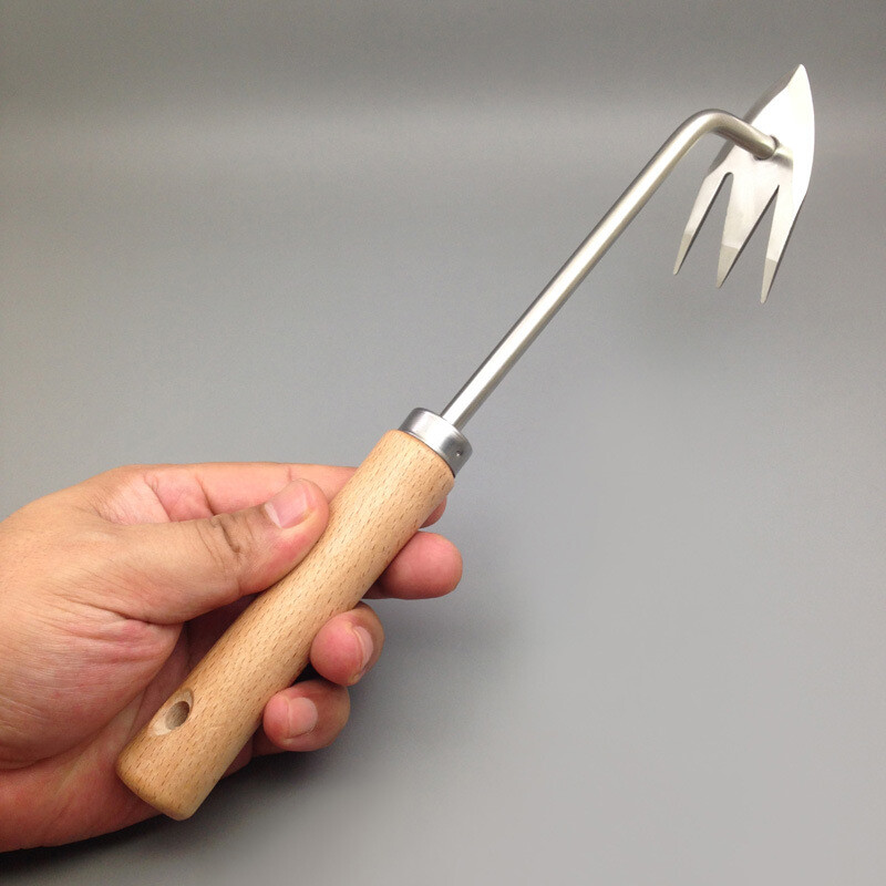 1 vnt. nerūdijančio plieno sodo ravėjimo mašinos Žolės įsišaknijimui purioje dirvoje rankinis ravėjimo šalinimas traukiklis sodo įrankiai Daugiafunkcinis ravėjimo įrankis