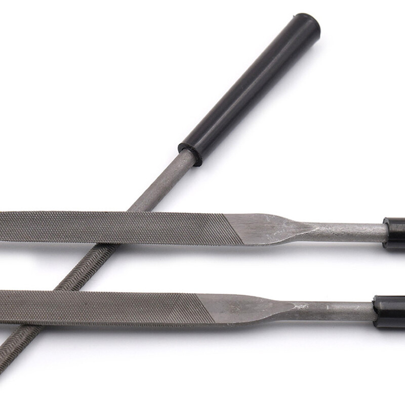 5/10 tk 140 mm nõelaviilid metallist klaaskivist ehete jaoks puidu nikerdamine käsitöö puidutöötlemine poleeritud väike terasviil