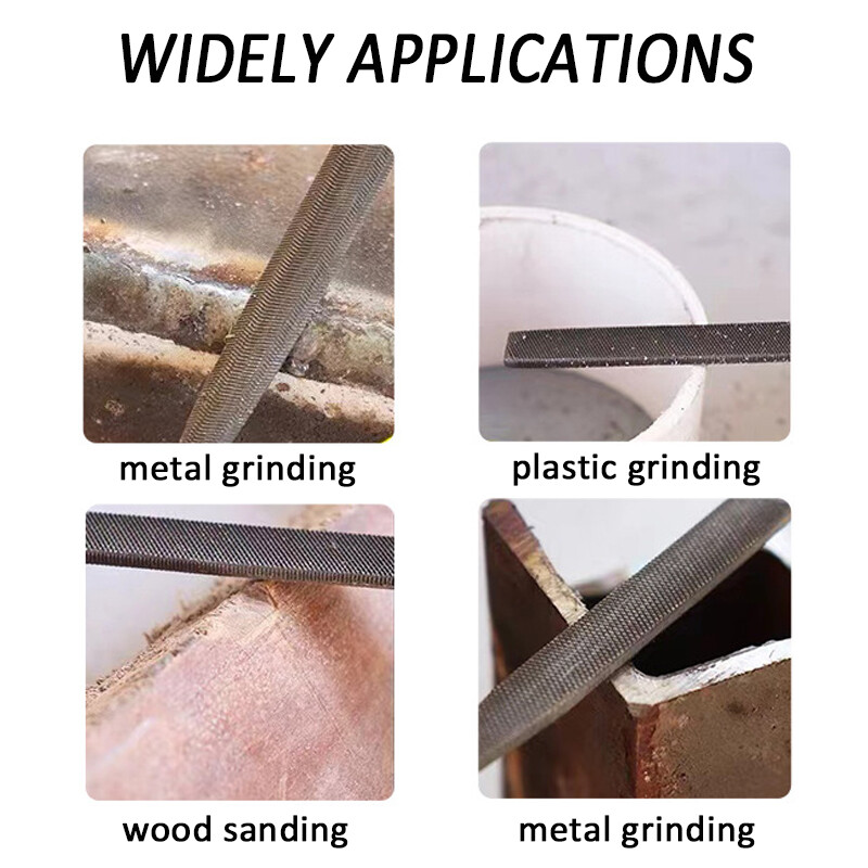 5/10 tk 140 mm nõelaviilid metallist klaaskivist ehete jaoks puidu nikerdamine käsitöö puidutöötlemine poleeritud väike terasviil