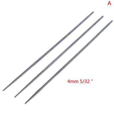 3 vnt Apvalių grandininių pjūklų grandininių pjūklų galandimo grandininių pjūklų grandinės 4 mm, 4,8 mm, 5,5 mm medžio apdirbimo rankiniai įrankiai