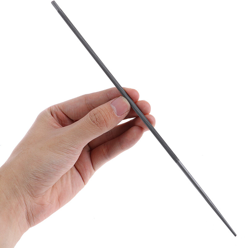 3 vnt Apvalių grandininių pjūklų grandininių pjūklų galandimo grandininių pjūklų grandinės 4 mm, 4,8 mm, 5,5 mm medžio apdirbimo rankiniai įrankiai