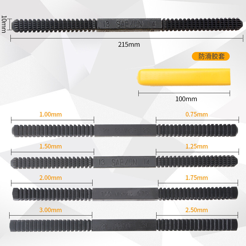 Keerme parandamine taastamisviil Hammaste korrigeerimise meetriline riistvara Mini isetegemise tööriistad