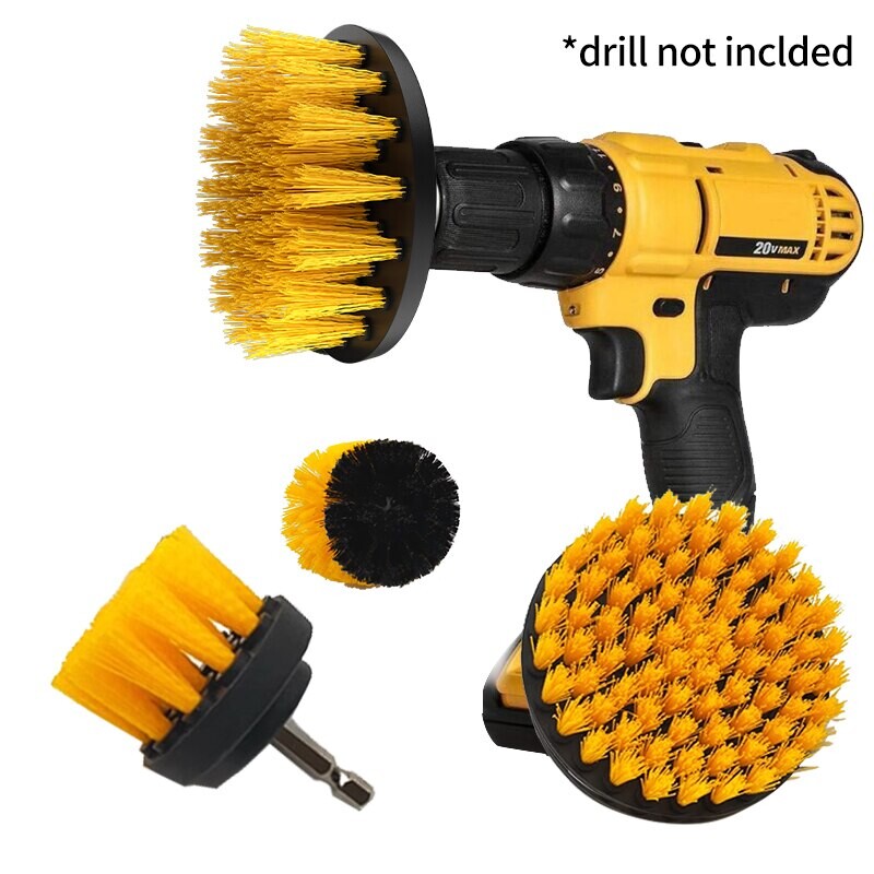 Perie de curățare mașină de găurit electrică, multifuncțională, de uz casnic, bucătărie, baie, covor, perie cu disc de curățare pentru lustruire, plăci ceramice