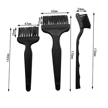 Αντιστατική βούρτσα Esd Safe Nylon Cleaning Brush Set for Mobile Phone Tablet Pcb Bga Repair Cleaning Work