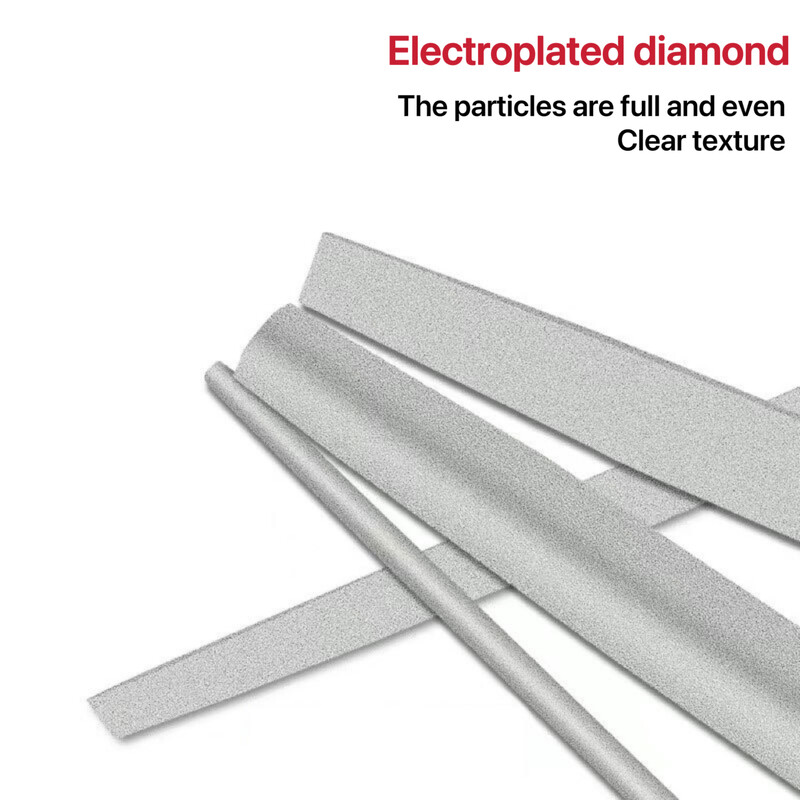 λίμα διαμαντιού μεγάλης σανίδας επιμετάλλωση λίμα από χάλυβα Επίπεδη λίμα μισής στρογγυλής λίμας Επίπεδη λίμα εργαλείο λείανσης μετάλλων από σμύριδα νεφρίτη