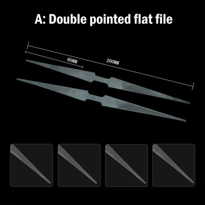 Kahepealised viilid poolümmargused viilid Käsiviil Lameda viili vormimine poleerimine nikerdamiseks viilimine poolümar vaha vormimisviil