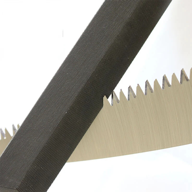 Pilă de tăiere de 4/5/6 inci Pilă de tăiere T12 din oțel cu dinți fini Râșlă Instrument de mână pentru ascuțirea lemnului, cu mâner TPR