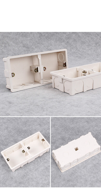 Hulgimüük Yingsu U-PVC tulekindel peidetud põhjakarp 167 * 77 * 38 võtmepesa alumine kast peidetud traattoru topeltkarp