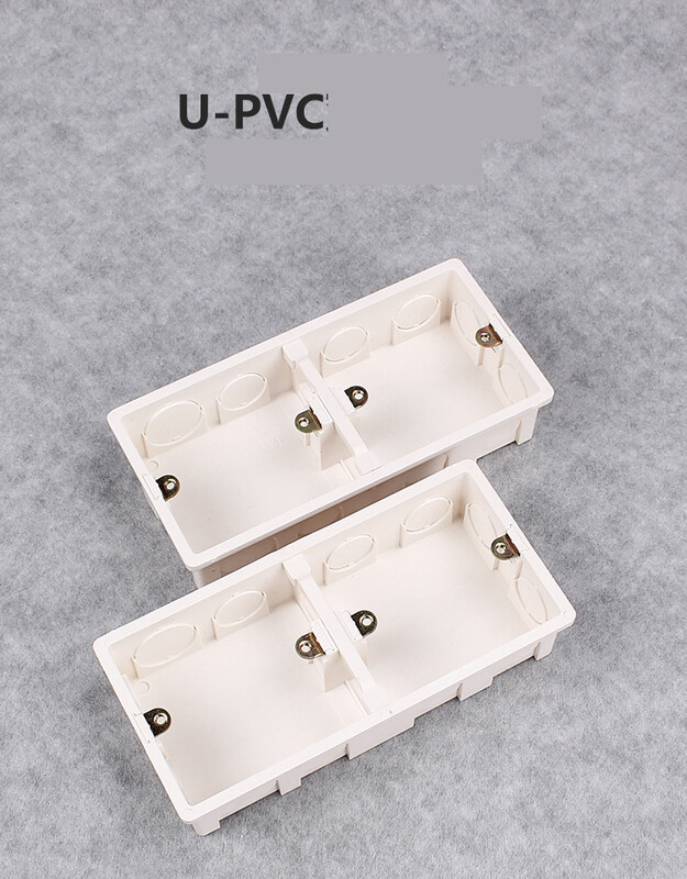 Hulgimüük Yingsu U-PVC tulekindel peidetud põhjakarp 167 * 77 * 38 võtmepesa alumine kast peidetud traattoru topeltkarp