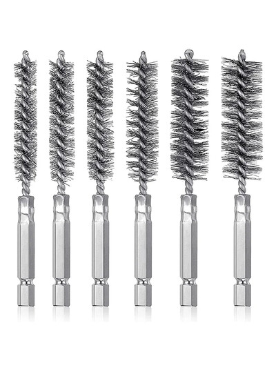 8–19 mm vielinio vamzdžio mašinų valymo šepetys, rūdžių valiklis, plovimo poliravimo įrankiai, skirti automobilių gamybos pramonei