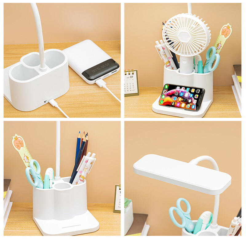 USB Învățare Dormitor Dormitor Noptieră Noapte Lectură Lampă de birou LED Birou de protecție a ochilor Vecine de noapte pentru studenți