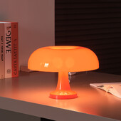 Klasikinė stalinė lempa su grybais Moderni Bauhaus dizaino stalinė lempa Viešbučio miegamojo atmosferos lempa