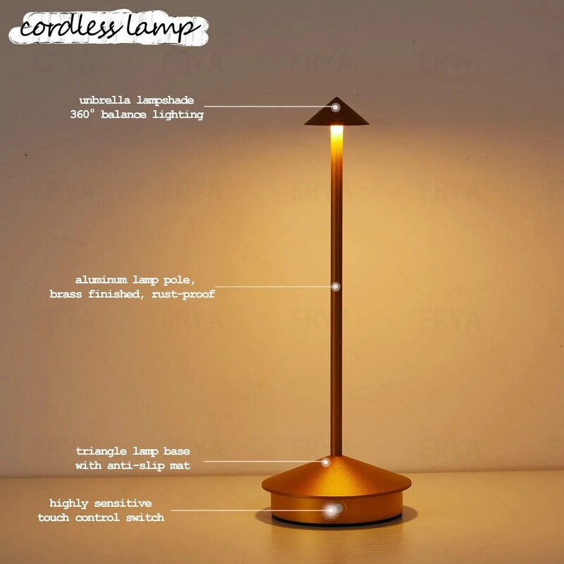 C-tüüpi laetav laualamp Creative Dining Touch Led hotellibaar Kohv Pina pro laualamp Lampada Da Tavolo dekoratiivne lamp
