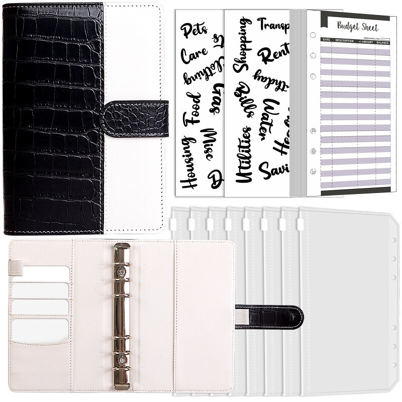 Tarpvalstybinis macarons A6 palaidų lapų knygelė kūrybinių grynųjų pinigų biudžeto finansų planavimo knygelės bloknotas