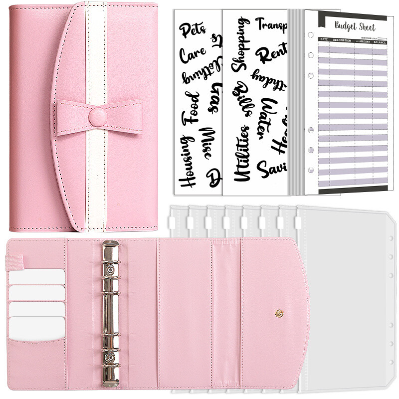 Tarpvalstybinis macarons A6 palaidų lapų knygelė kūrybinių grynųjų pinigų biudžeto finansų planavimo knygelės bloknotas