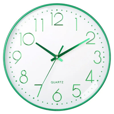 Ceas de perete modern, simplu și minimalist de 8 inch