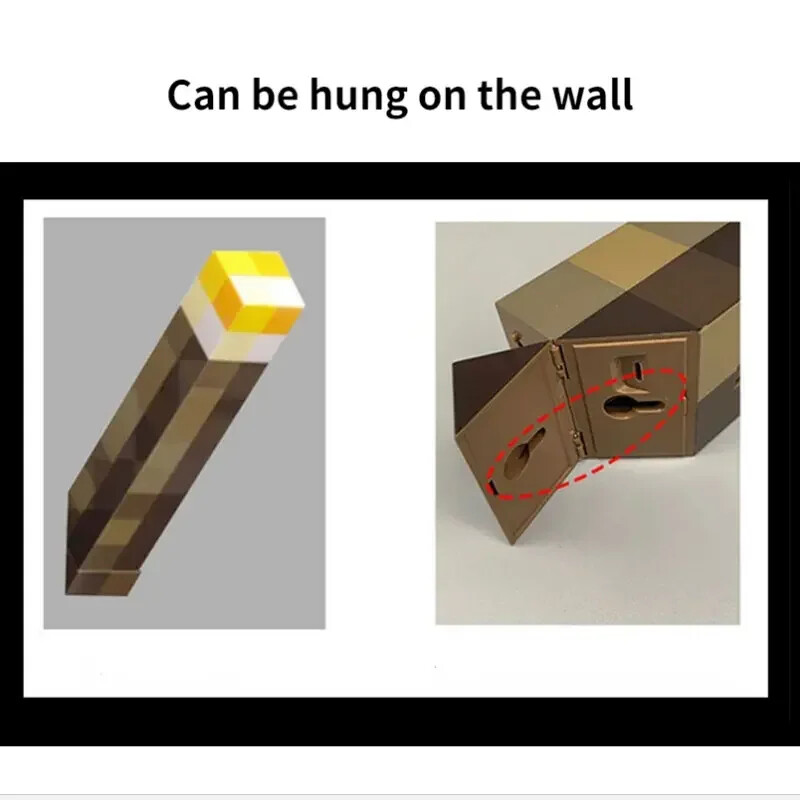 11,5-tolline Brownstone`i taskulamp LED-oluvalgusti USB-laetav laste magamistuba Kodusisustustuba Videomängu kingitus